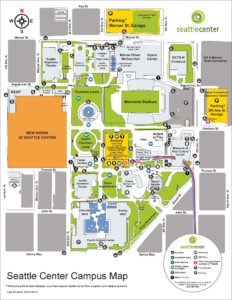 Seattle Center Campus Map