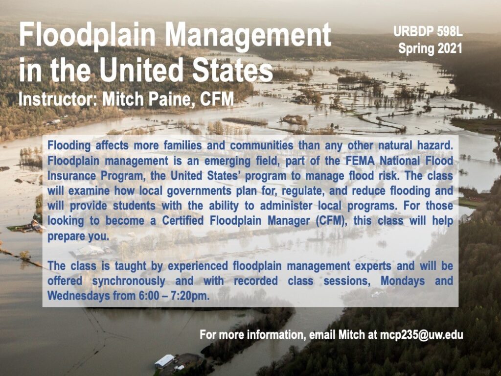 Floodplain Course Poster 2021 Intranet