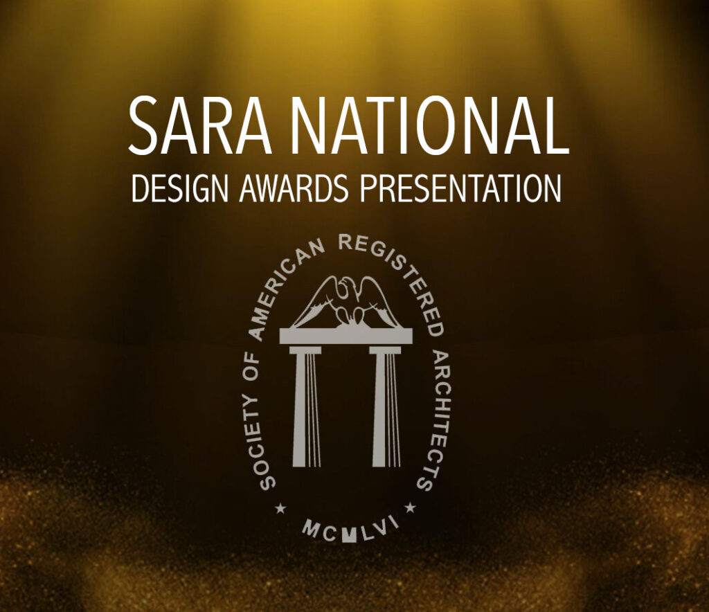 SARA National Design Awards Presentation with logo