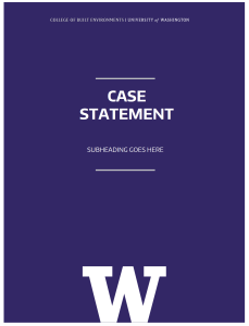 CBE Case Statement