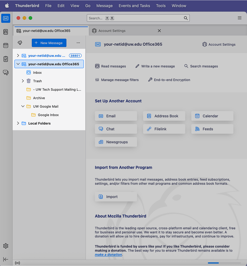 Folder list after move